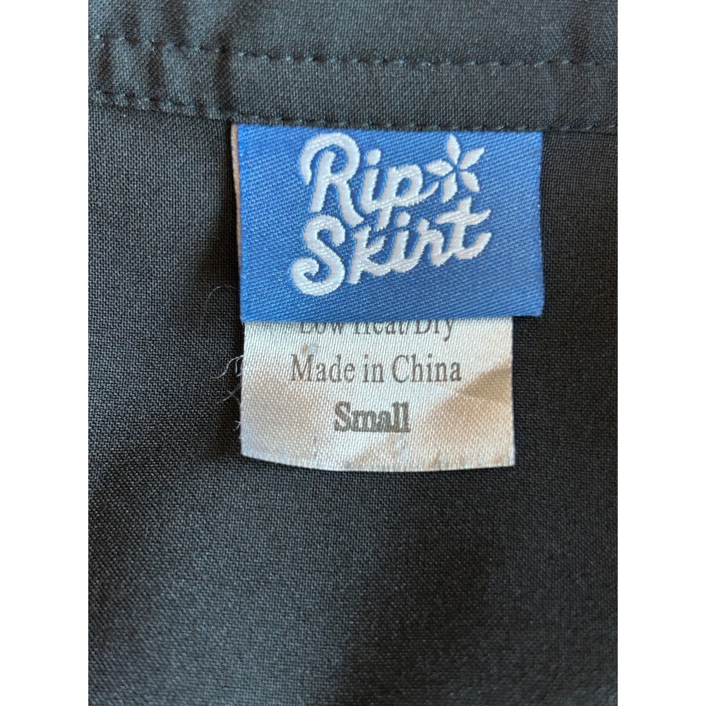 RipSkirt Hawaii Skirt Sz S Black Length 2 Active Travel Wrap Quick Dry Pockets - Picture 5 of 7